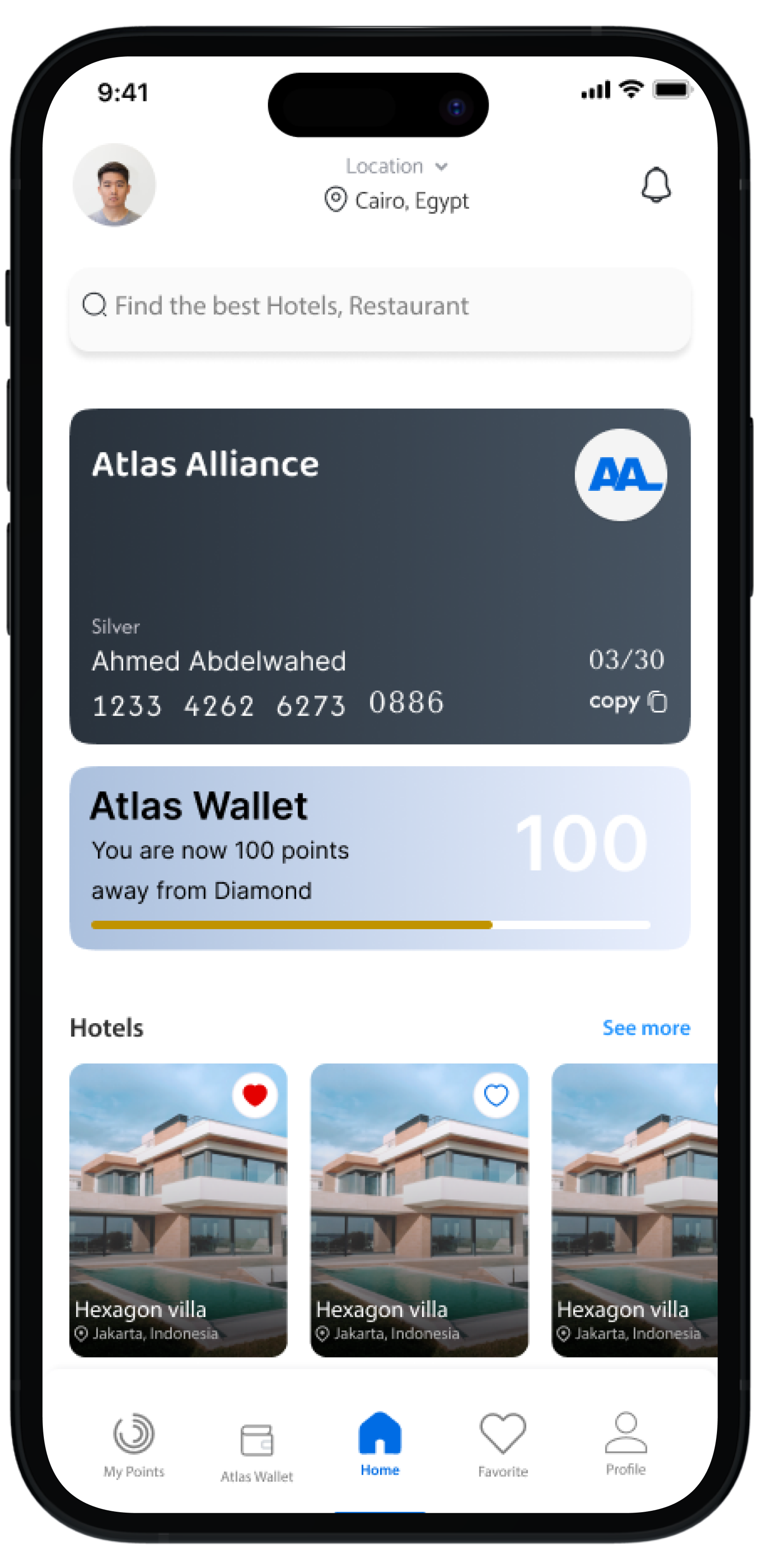 Atlas App Dashboard